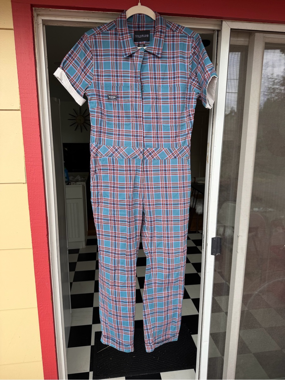 Wild Fang Essential Coverall in Plaid